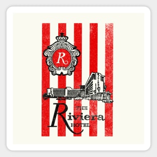 Retro Vintage Riviera Resort and Casino Las Vegas Magnet